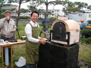 組み立て式石釜